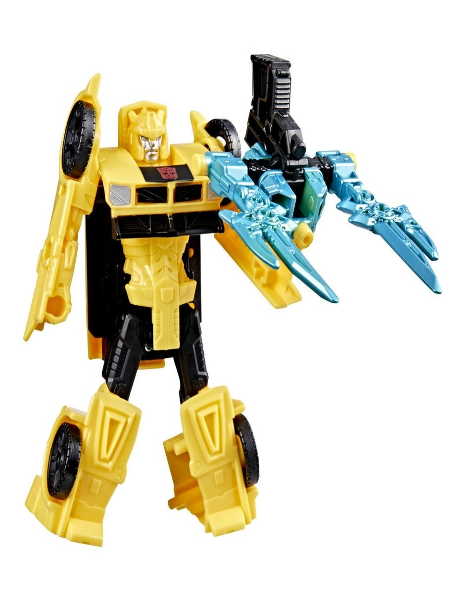 Figura de acción articulada Transfomers Cyberworld Bumblebee 2 en 1 Figura de acción articulada Transfomers Cyberworld Bumblebee 2 en 1