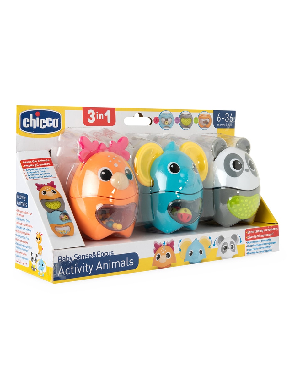 Animales de actividades Chicco juego armable para niño