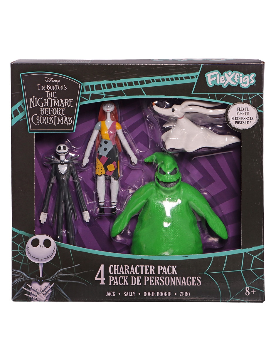 Set figuras acción Disney The Nightmare Before Christmas 6