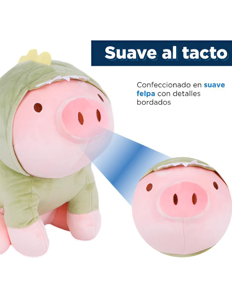 Peluche de cerdo de 28 cm