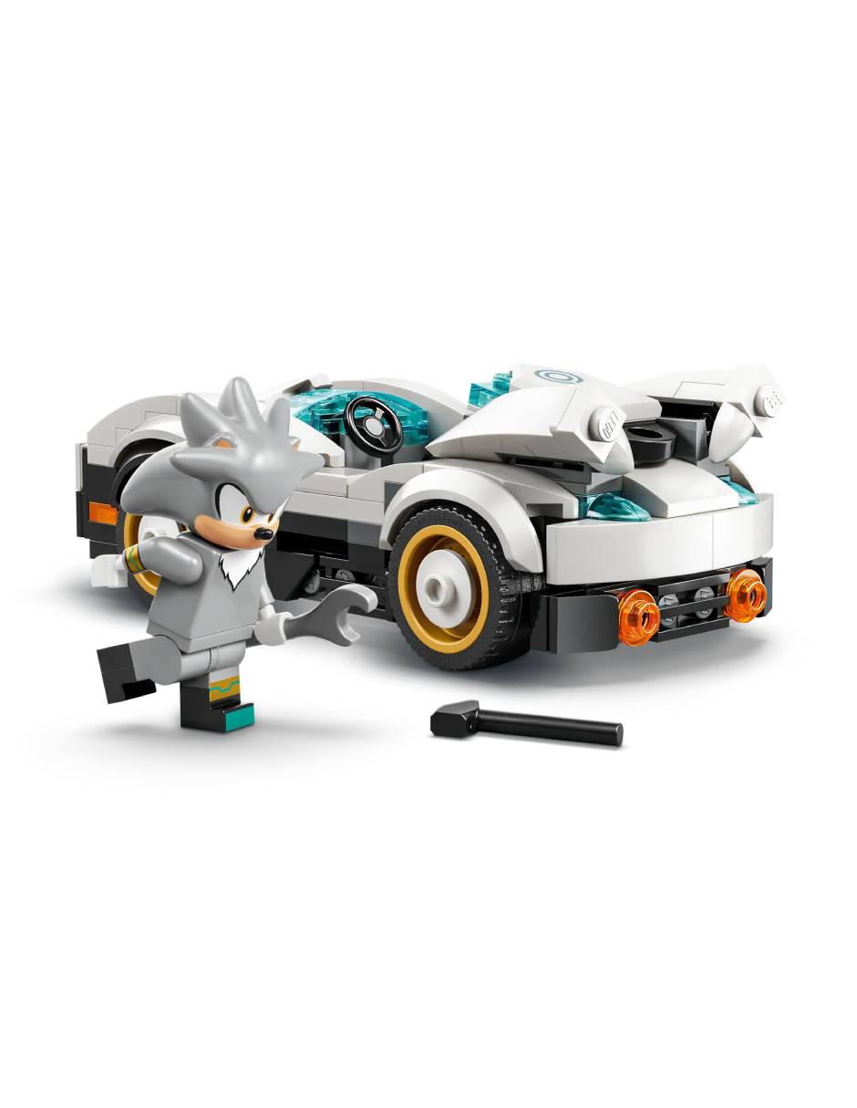 Sonic The Hedgehog Set De Lego Sonic Silver'S Car Vs. Knuckles Monster Truck 77118 77118 8