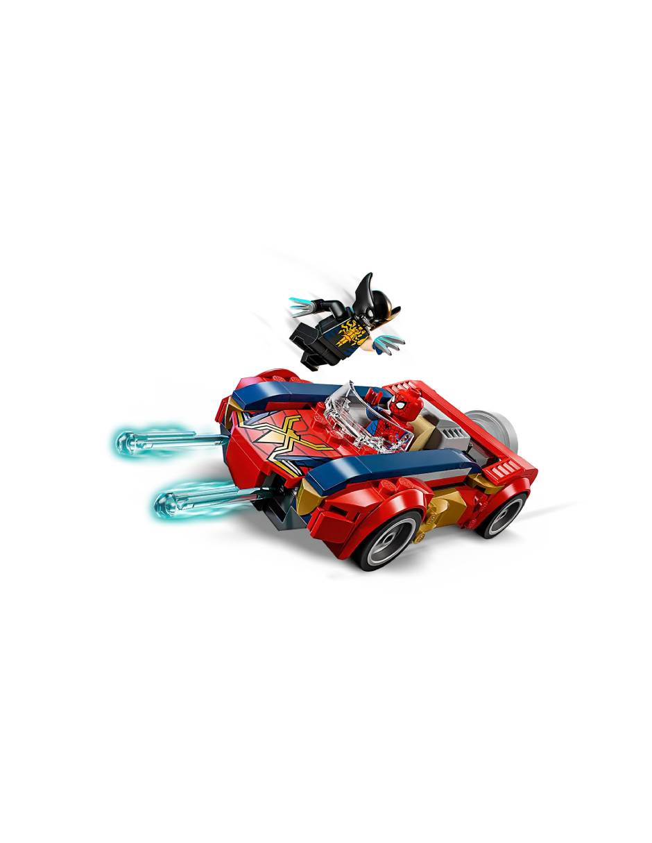 LEGO Set De Lego Super Heroes Marvel Spider-Man Car Vs. Venomized Wolverine 76336 76336 5