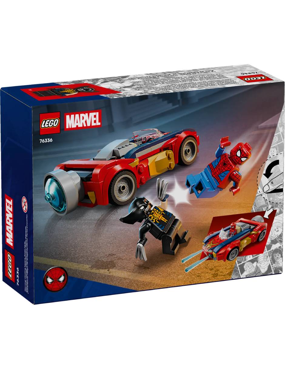 LEGO Set De Lego Super Heroes Marvel Spider-Man Car Vs. Venomized Wolverine 76336 76336 7