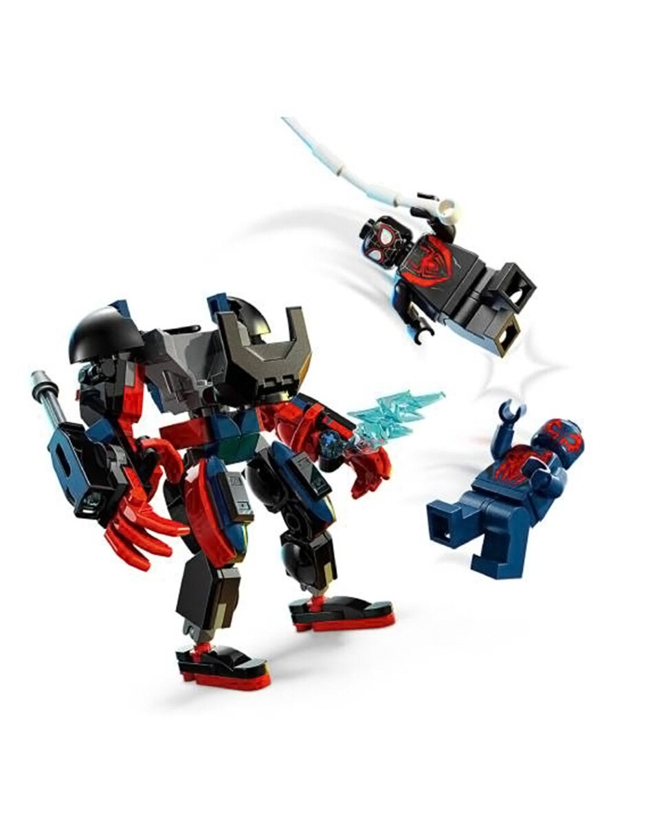 Spider-Man Set De Lego Super Heroes Marvel Miles Morales Mech Vs. Spider-Man 2099 76337 76337 Marvel 3