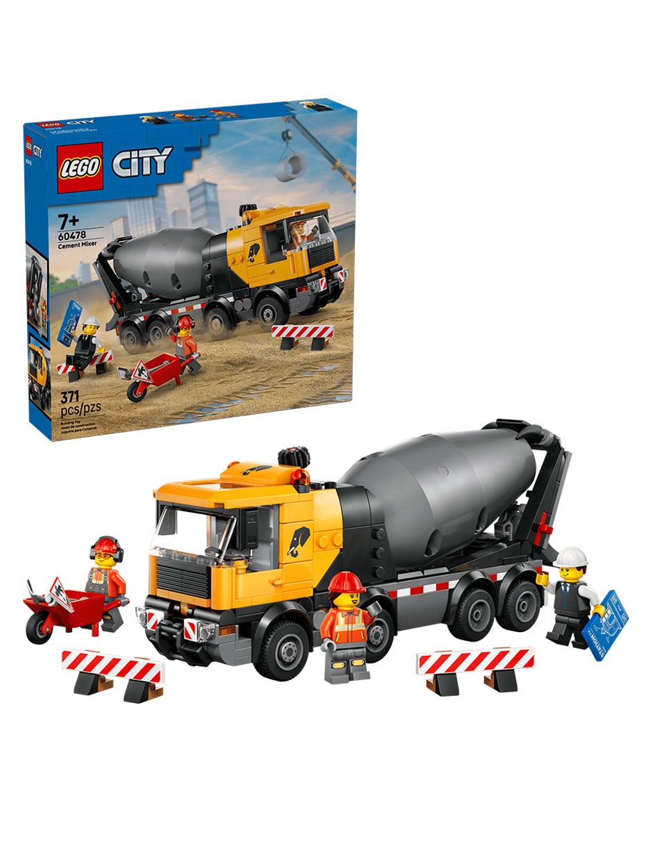 City Set De Lego City Great Vehicles Cement Mixer 60478 60478