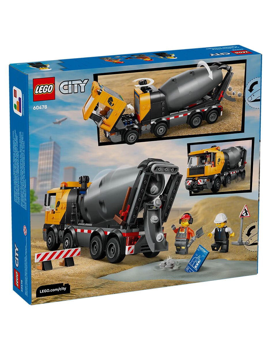 City Set De Lego City Great Vehicles Cement Mixer 60478 60478 7