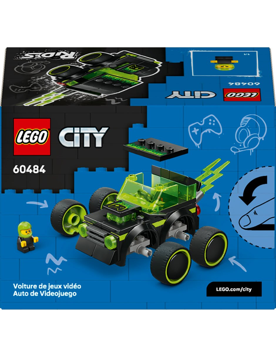City Set De Lego City Brick Rides Rides – Gaming Race Car 60484 60484 4