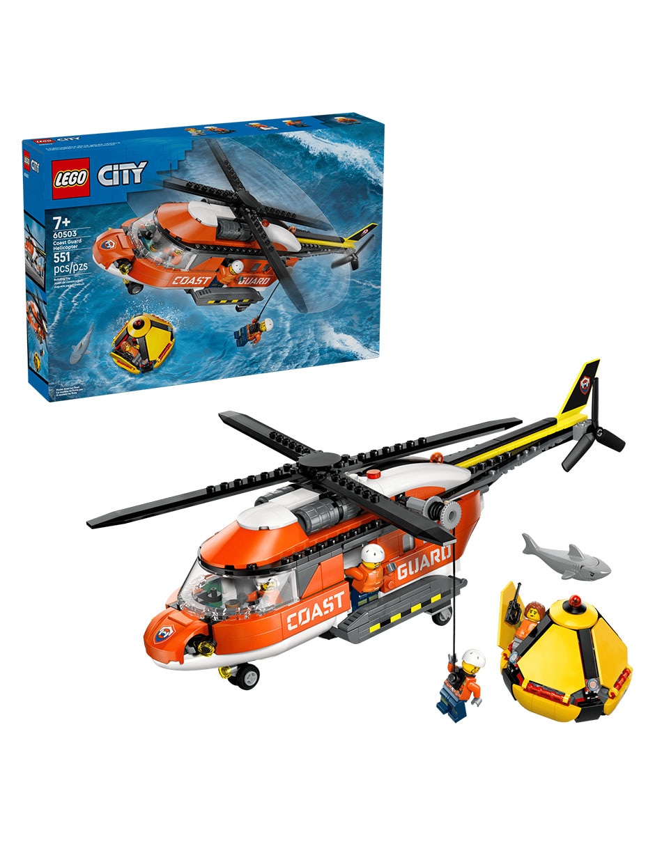City Set De Lego City Exploration Coast Guard Helicopter 60503 60503 City Set De Lego City Exploration Coast Guard Helicopter 60503 60503