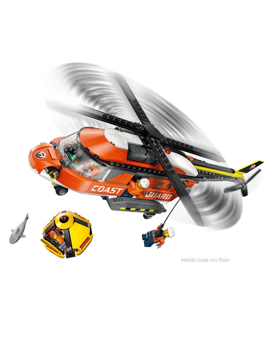 City Set De Lego City Exploration Coast Guard Helicopter 60503 60503 4