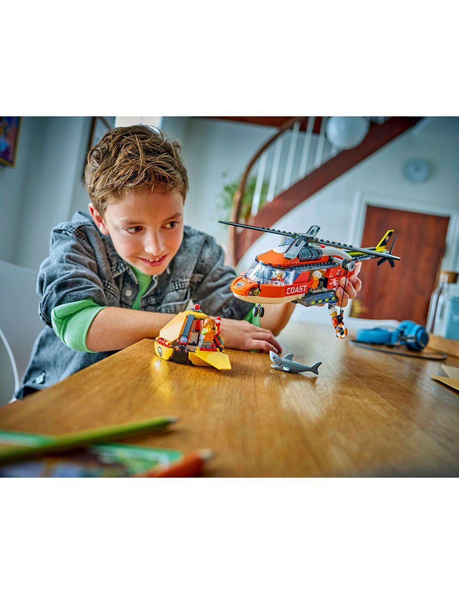 City Set De Lego City Exploration Coast Guard Helicopter 60503 60503 8
