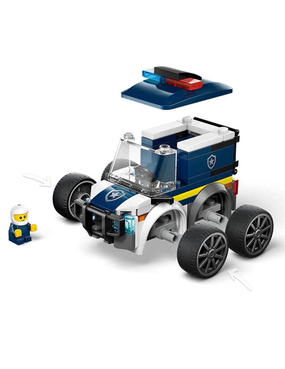 Set De Lego City Brick Rides Rides – Police Truck 60481 60481 Rides 5