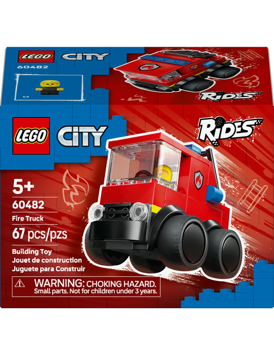 LEGO City Set De Lego City Brick Rides Rides – Fire Truck 60482 60482 Rides 2