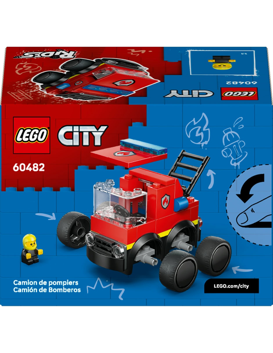 LEGO City Set De Lego City Brick Rides Rides – Fire Truck 60482 60482 Rides 4