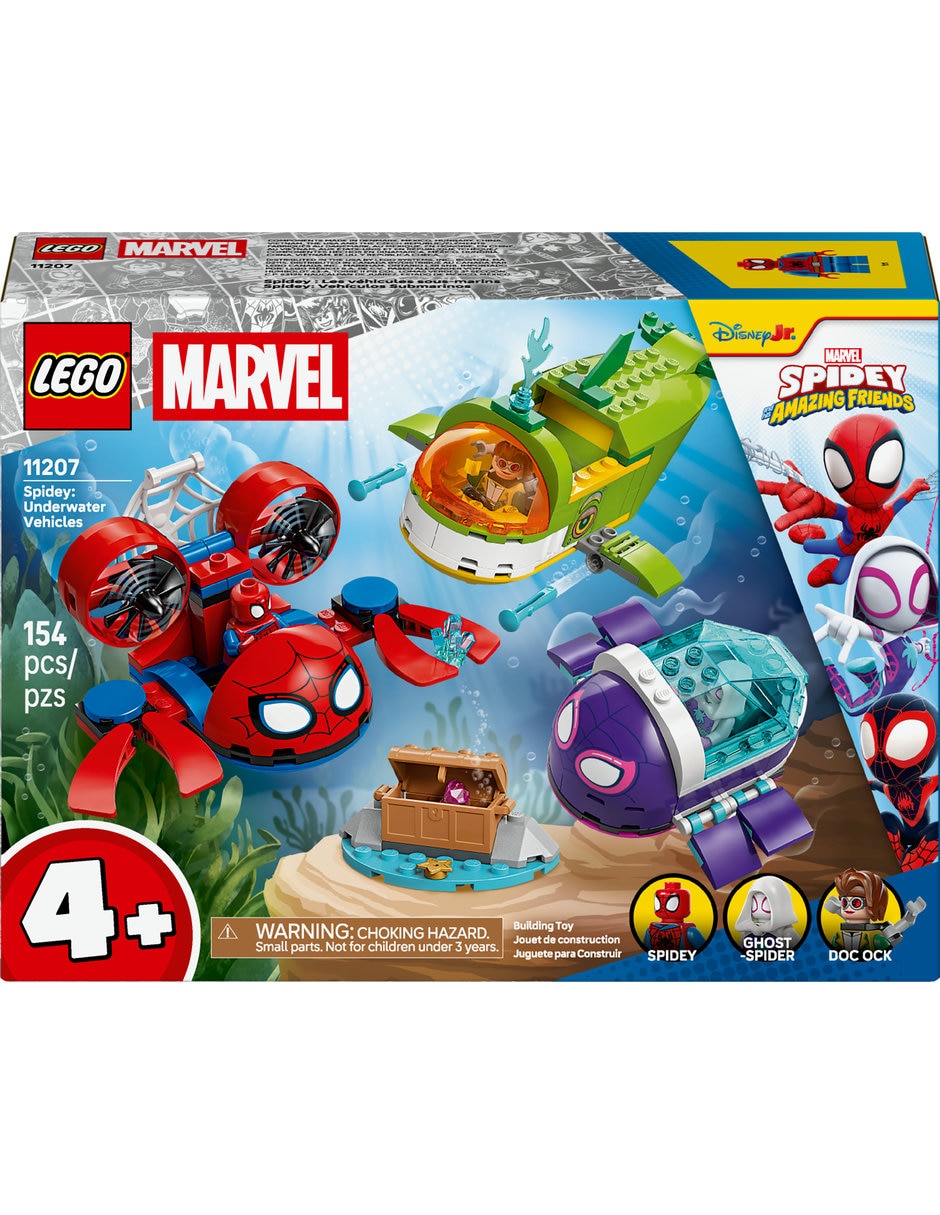 Marvel Set De Lego Spidey Spidey: Underwater Vehicles 11207 11207 2