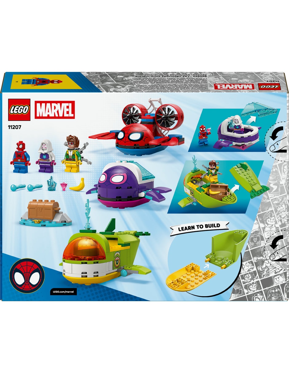 Marvel Set De Lego Spidey Spidey: Underwater Vehicles 11207 11207 4