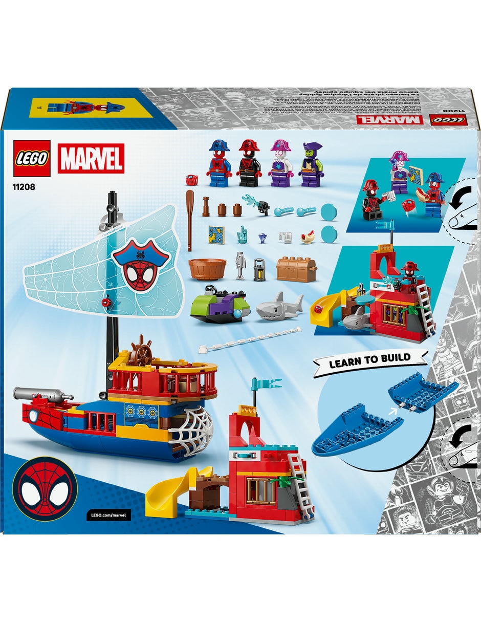Marvel Set De Lego Spidey Team Spidey Pirate Ship 11208 11208 4