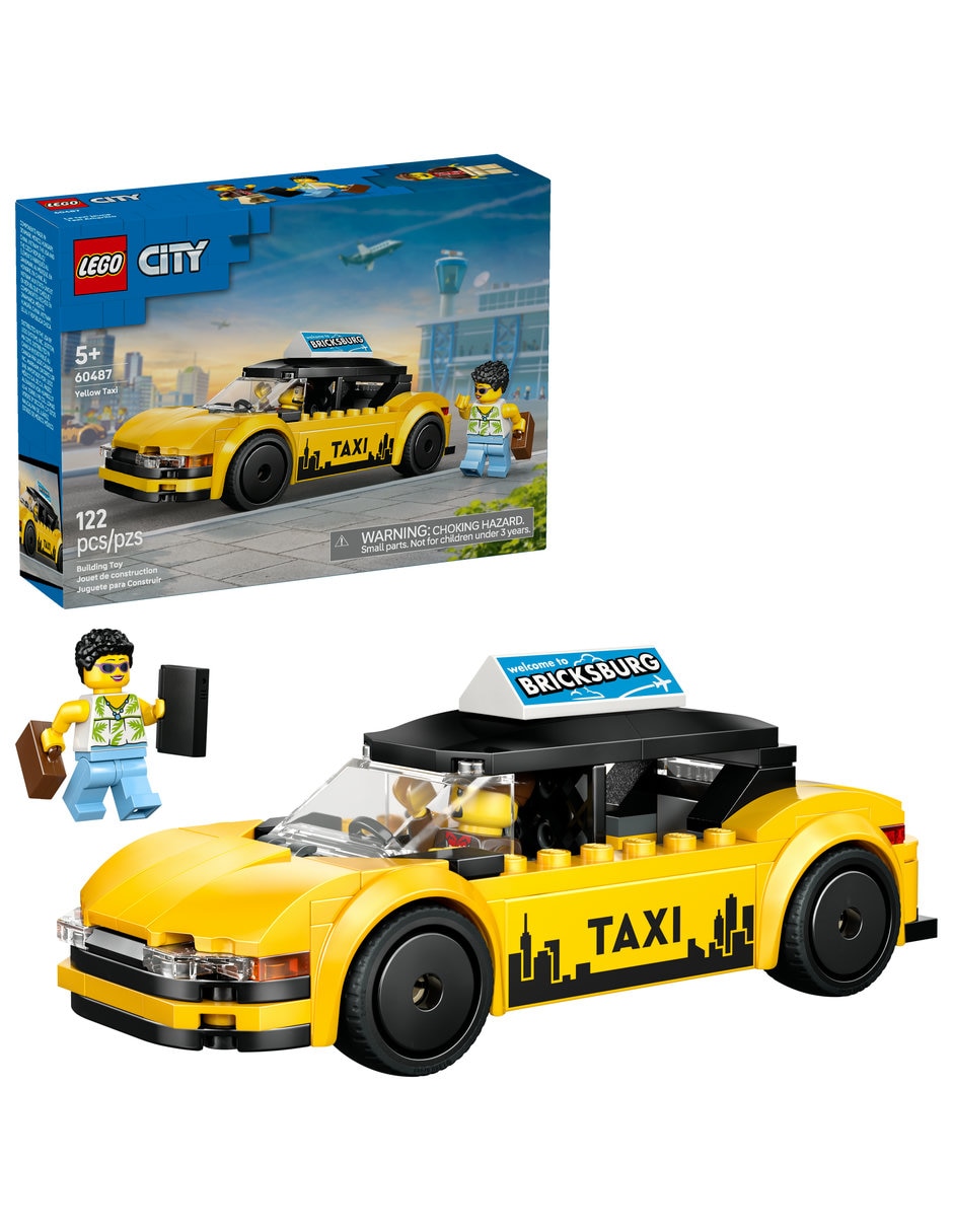 LEGO Set De Lego City Great Vehicles Yellow Taxi 60487505 60487 LEGO Set De Lego City Great Vehicles Yellow Taxi 60487505 60487