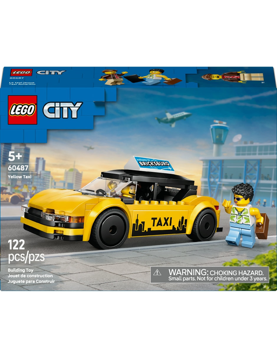 LEGO Set De Lego City Great Vehicles Yellow Taxi 60487505 60487 2