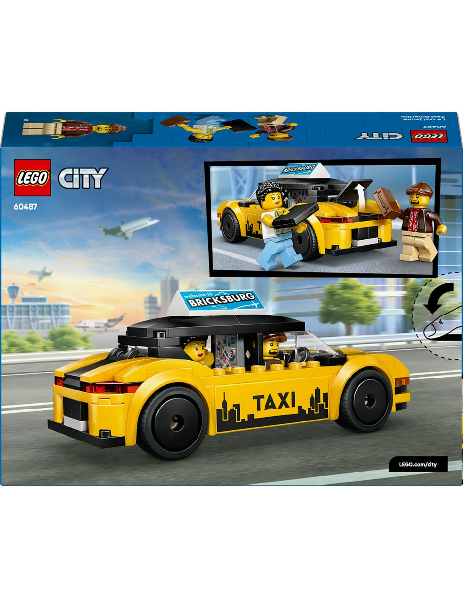 LEGO Set De Lego City Great Vehicles Yellow Taxi 60487505 60487 4