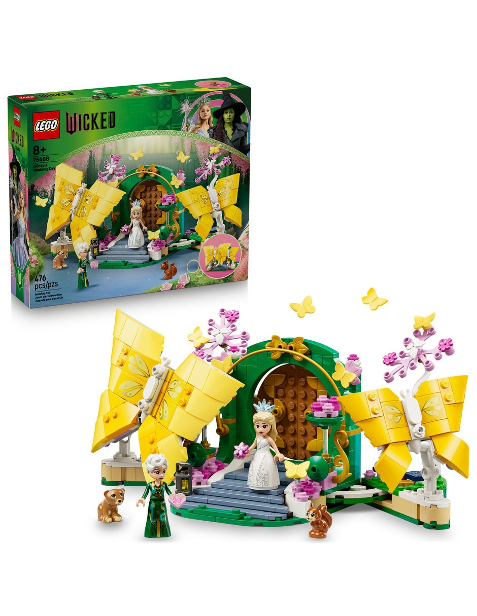 LEGO Wicked Boda De Glinda Mariposas De Juguete 75688 Wicked