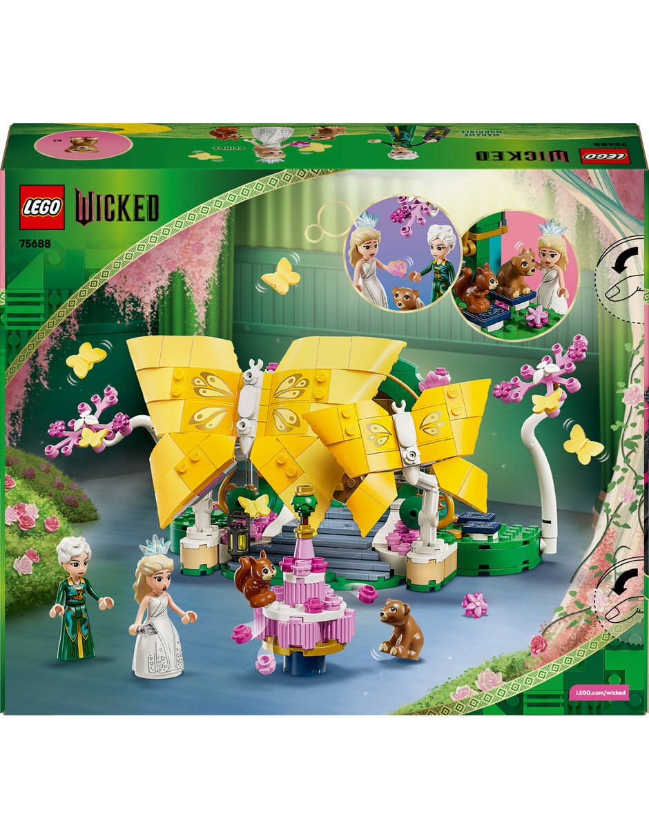 LEGO Wicked Boda De Glinda Mariposas De Juguete 75688 Wicked 8