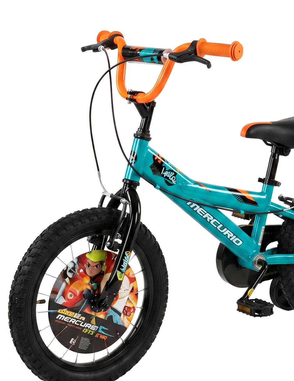 Bicicleta Infantil Mercurio Rodada 16 Mercurio Para Infantil Unisex