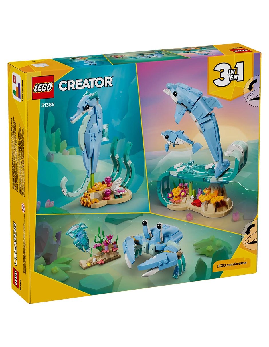 Creator Set De Lego Lego Creator Sea Animals: Beautiful Dolphins 31385 31385 6