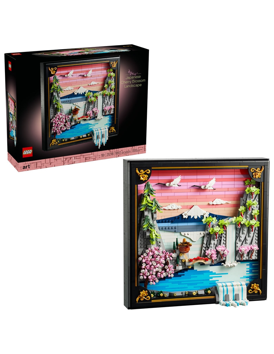 LEGO Set De Lego Art Japanese Cherry Blossom Landscape 31218 31218 LEGO Set De Lego Art Japanese Cherry Blossom Landscape 31218 31218