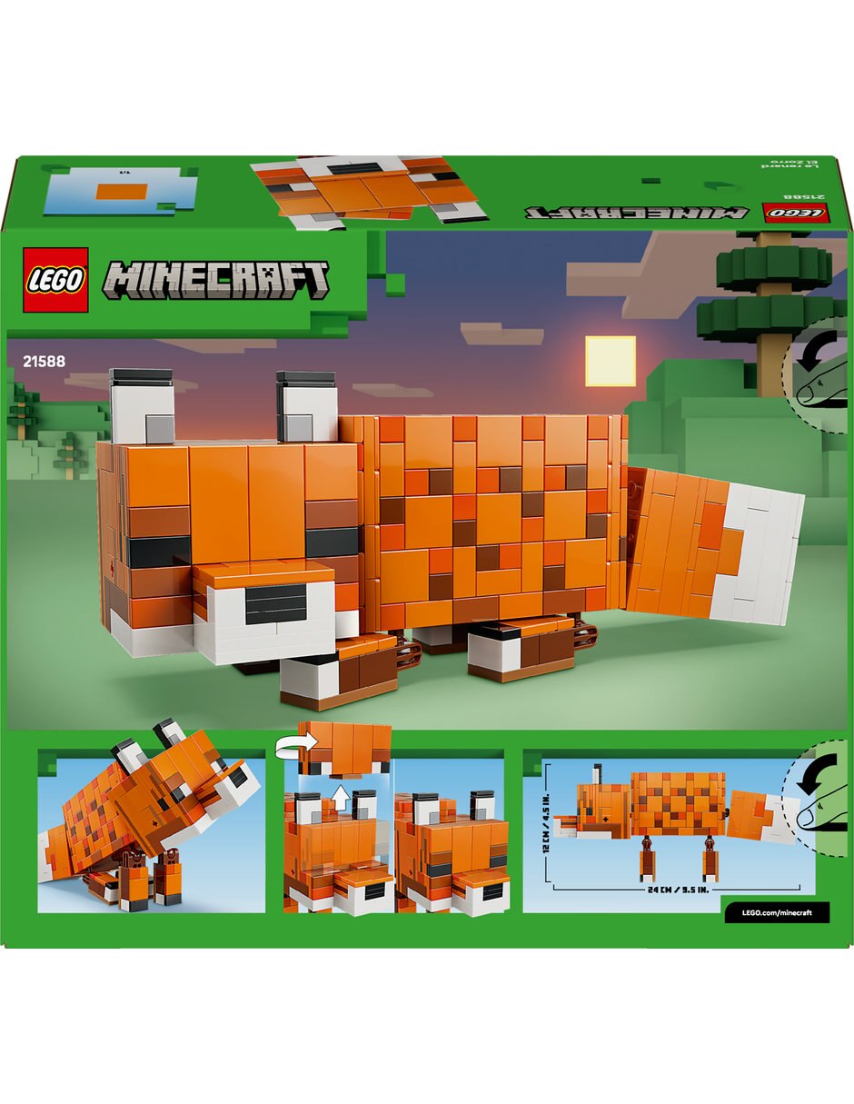 Minecraft Set De Lego Minecraft The Fox 21588 21588 4