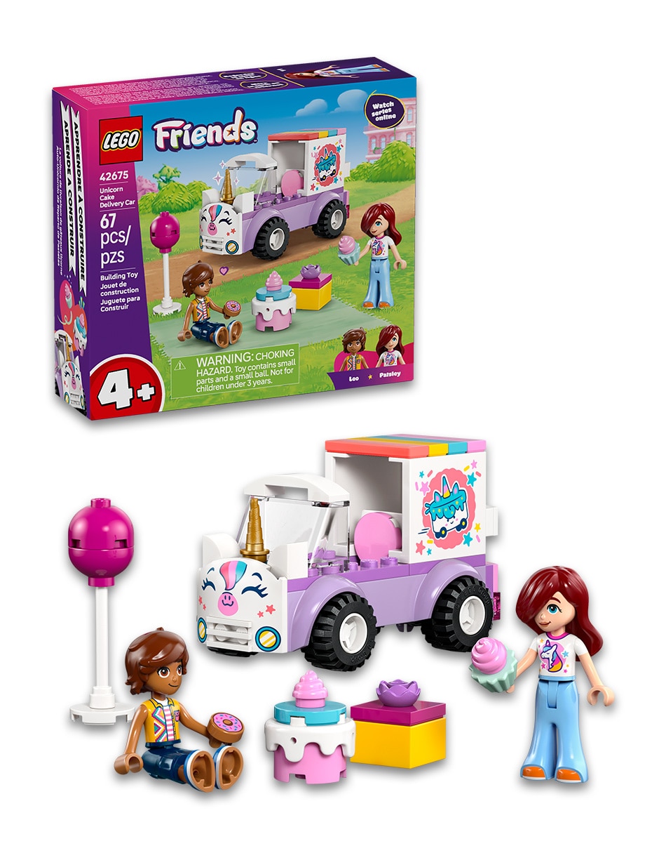 LEGO Friends Set De Lego Lego Friends Unicorn Cake Delivery Car 42675 42675