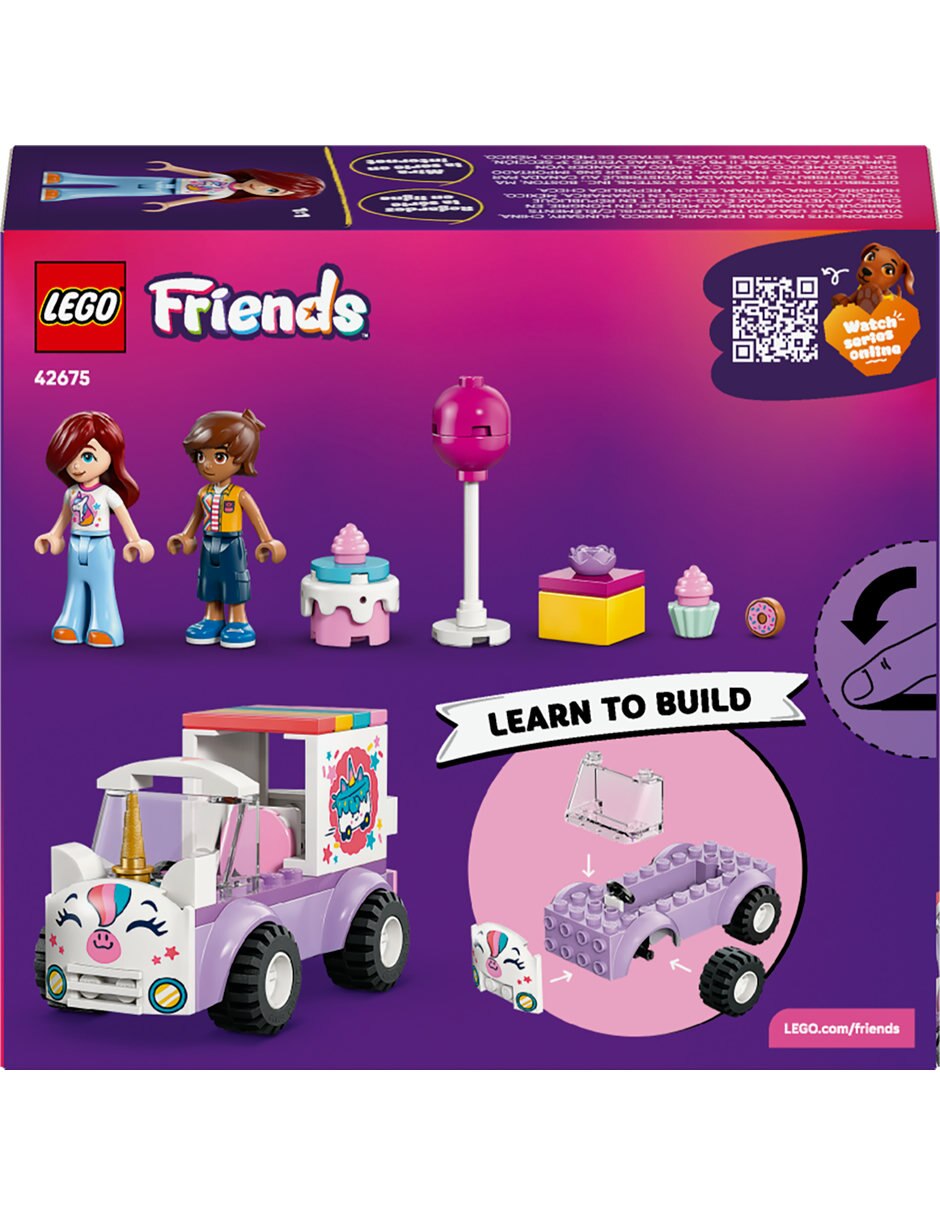 LEGO Friends Set De Lego Lego Friends Unicorn Cake Delivery Car 42675 42675 4