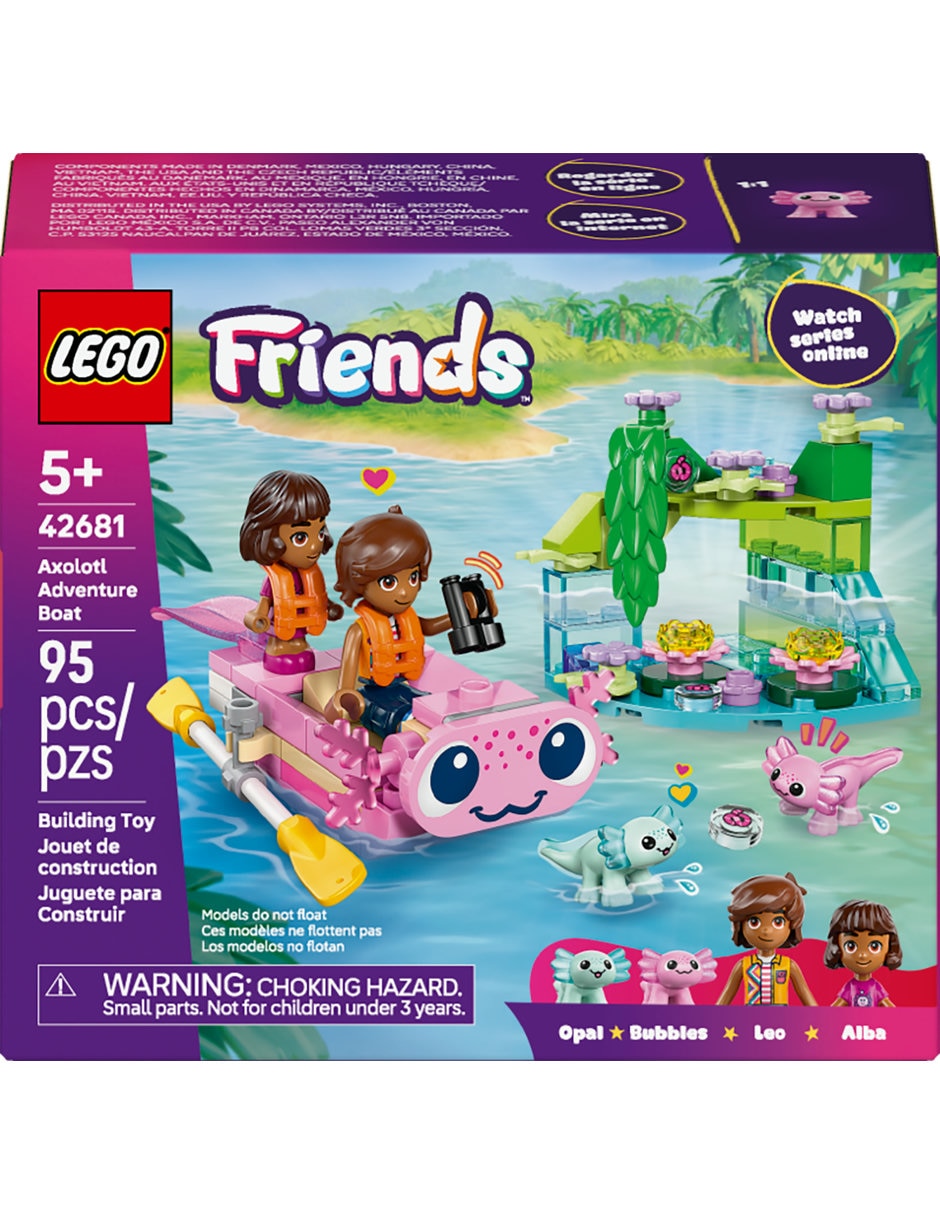 Friends Set De Lego Lego Friends Axolotl Adventure Boat 42681 42681 2