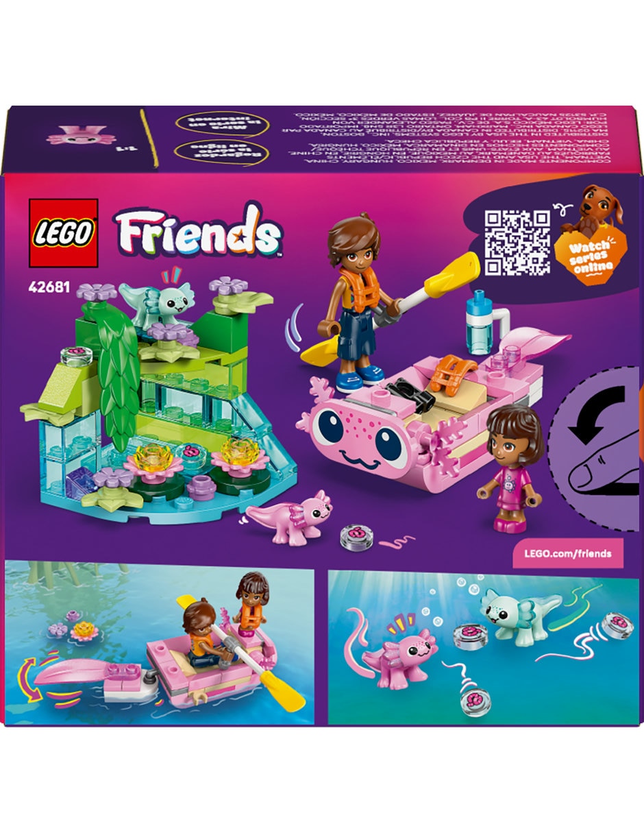 Friends Set De Lego Lego Friends Axolotl Adventure Boat 42681 42681 4