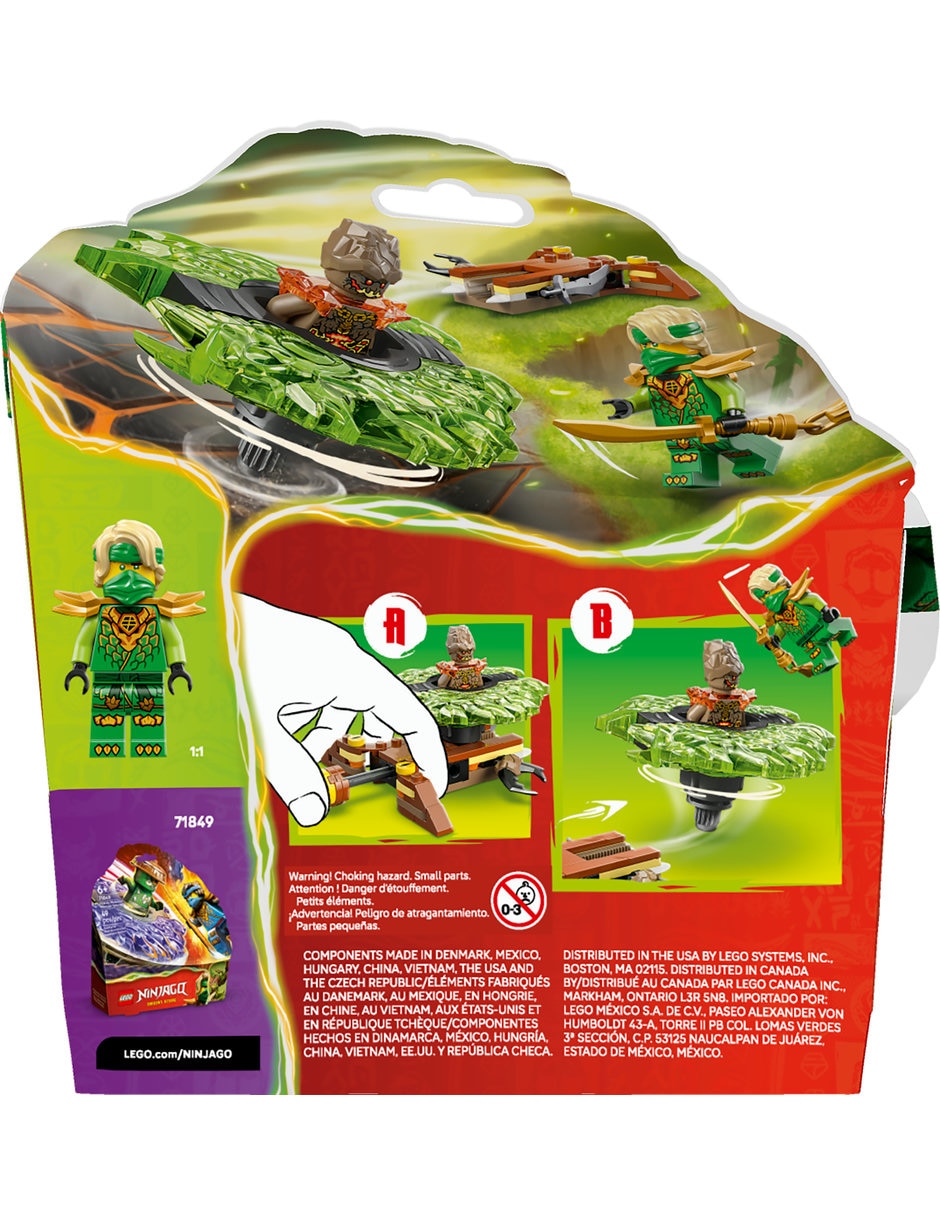 Ninjago Set De Lego Ninjago Lloyd Vs. Elemental Monster Spinner 71850 71850 3