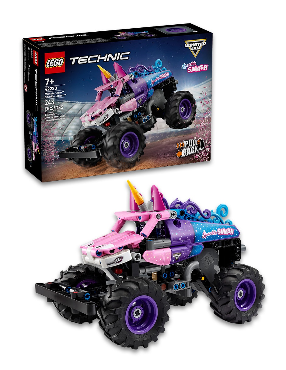 LEGO Set De Lego Technic Monster Jam™ Sparkle Smash™ Pull-Back 42220 42220 LEGO Set De Lego Technic Monster Jam™ Sparkle Smash™ Pull-Back 42220 42220