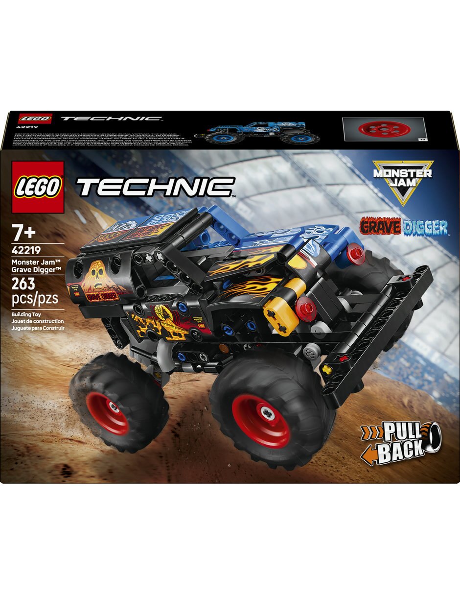 LEGO Set De Lego Technic Monster Jam™ Grave Digger™ Fire And Ice 42219 42219 3