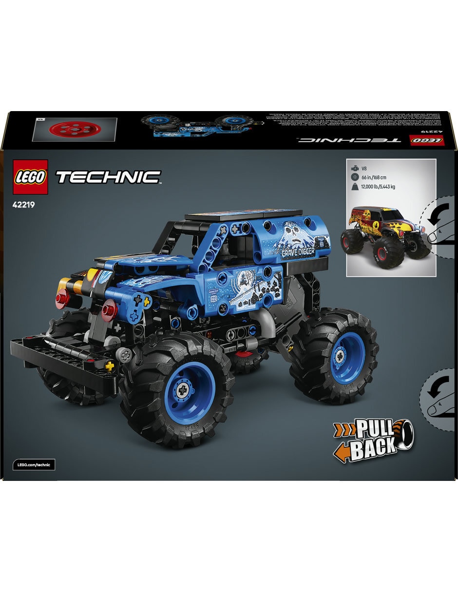 LEGO Set De Lego Technic Monster Jam™ Grave Digger™ Fire And Ice 42219 42219 8
