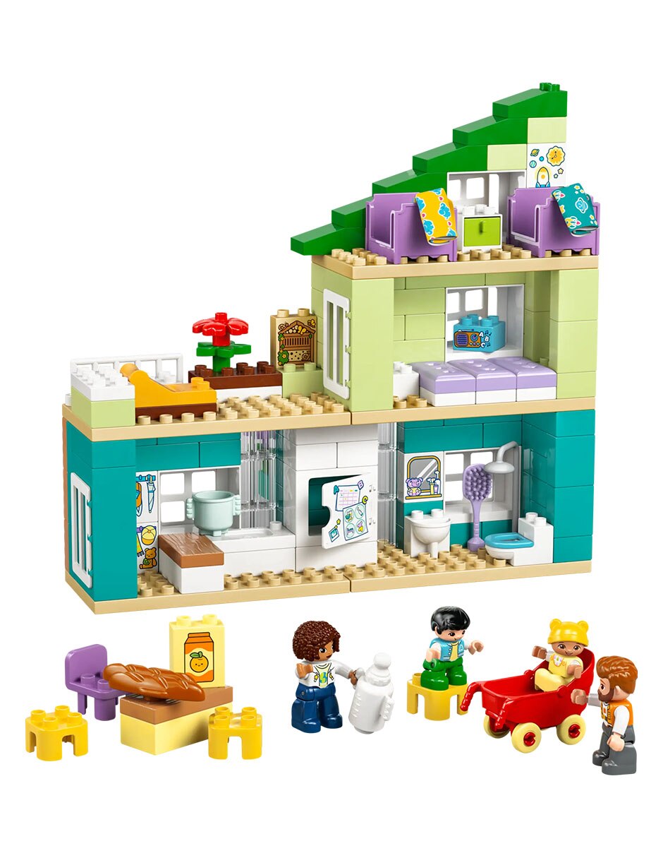 Duplo Set De Lego Duplo Town 3 In 1 Modern Family House With Figures 10470 10470 2