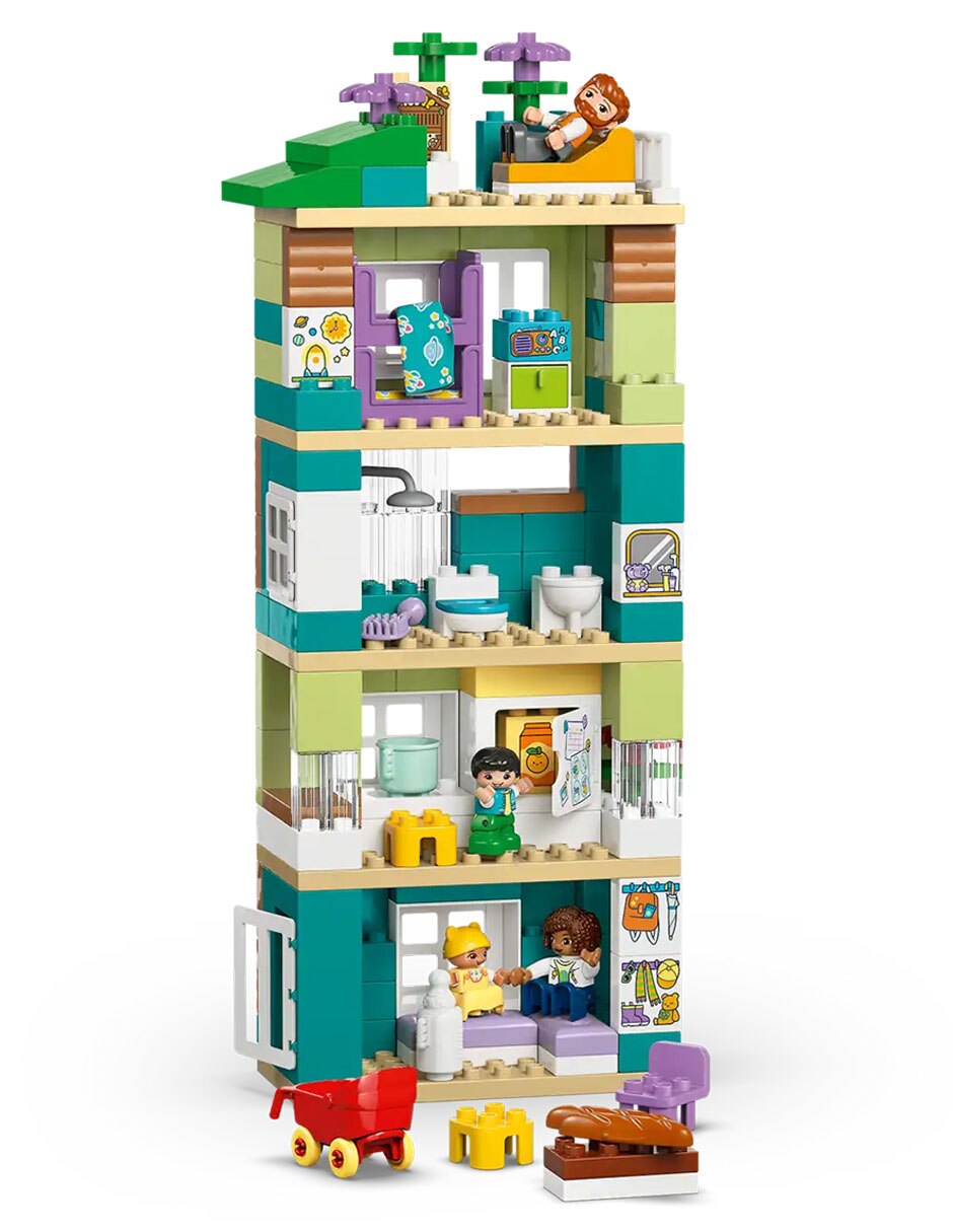 Duplo Set De Lego Duplo Town 3 In 1 Modern Family House With Figures 10470 10470 4