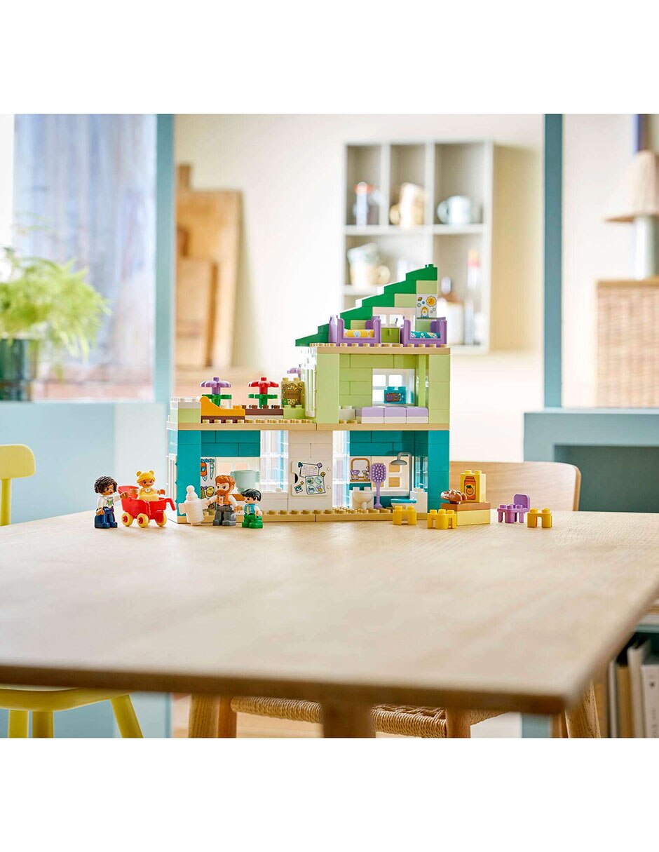 Duplo Set De Lego Duplo Town 3 In 1 Modern Family House With Figures 10470 10470 6
