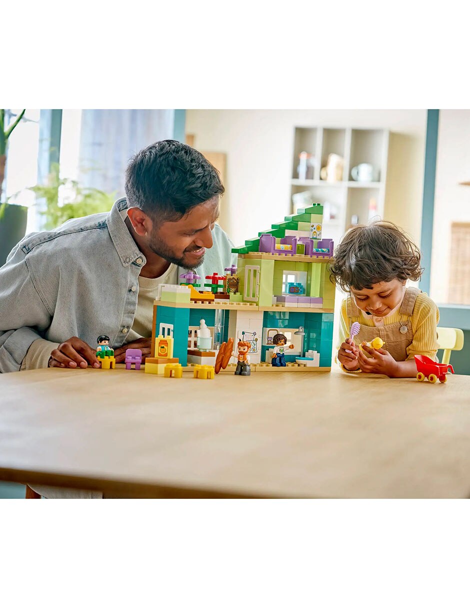 Duplo Set De Lego Duplo Town 3 In 1 Modern Family House With Figures 10470 10470 7