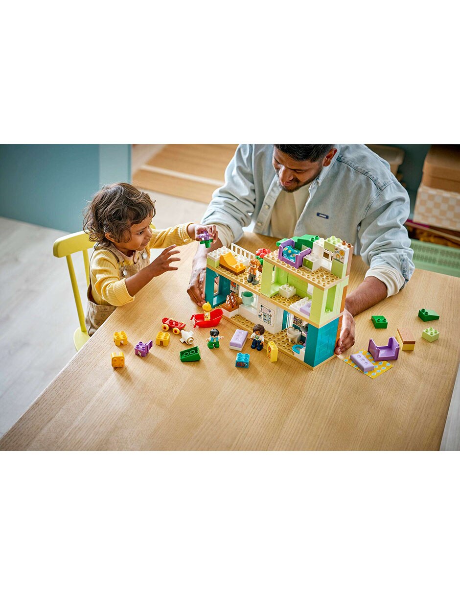 Duplo Set De Lego Duplo Town 3 In 1 Modern Family House With Figures 10470 10470 9