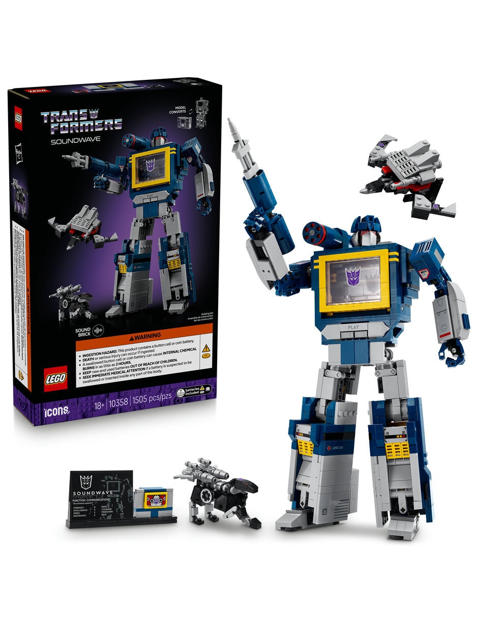LEGO Transformers Soundwave 10358 LEGO Transformers Soundwave 10358