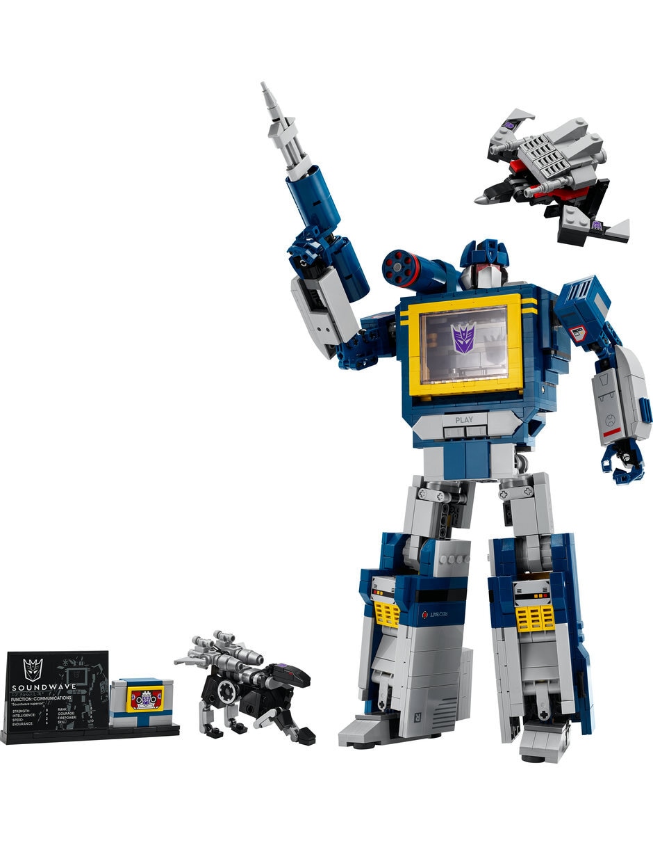 LEGO Transformers Soundwave 10358 2