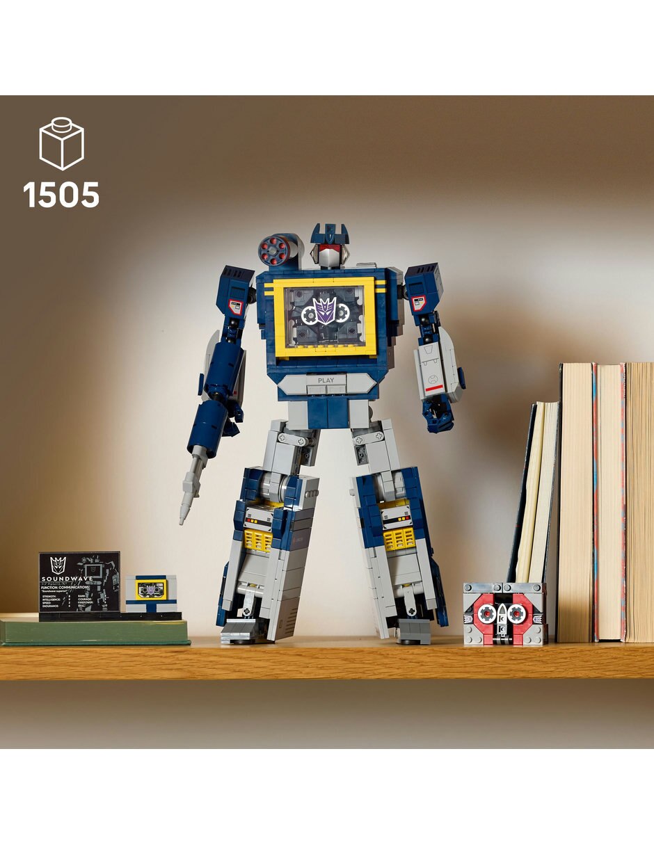 LEGO Transformers Soundwave 10358 8