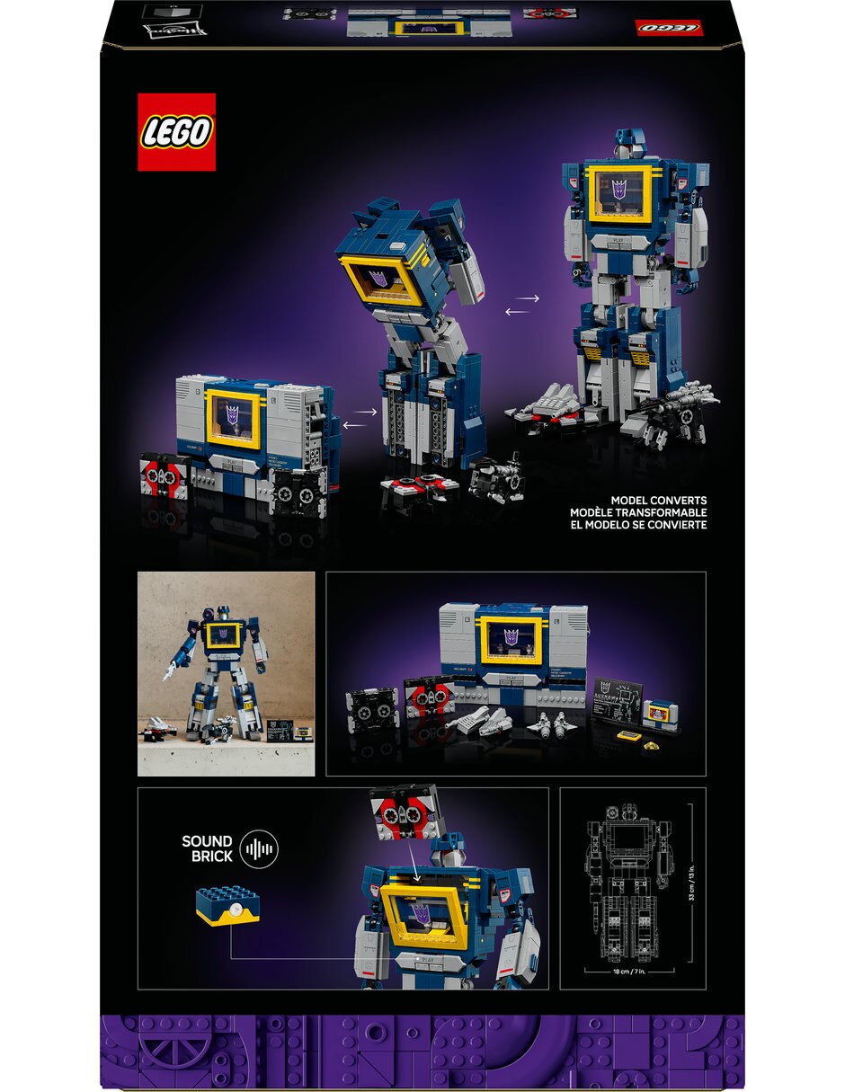 LEGO Transformers Soundwave 10358 9