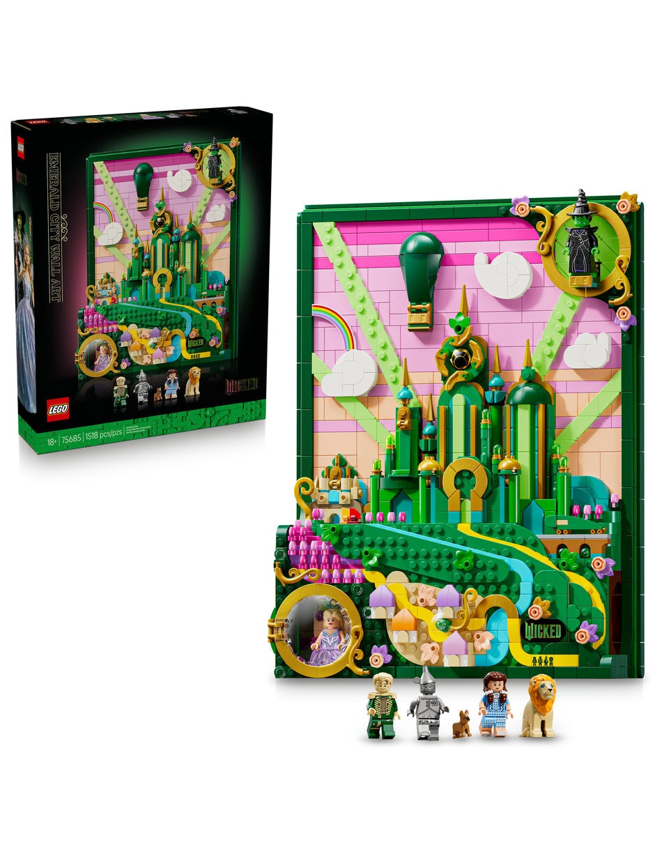 Lego LEGO Wicked Arte Mural: Emerald City Decoración 75685 75685 Wicked
