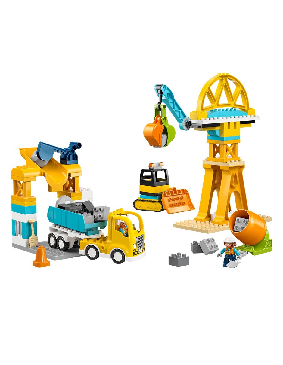 Duplo Set De Lego Duplo Town 3 In 1 Construction Site And Vehicles 10476 10476 2