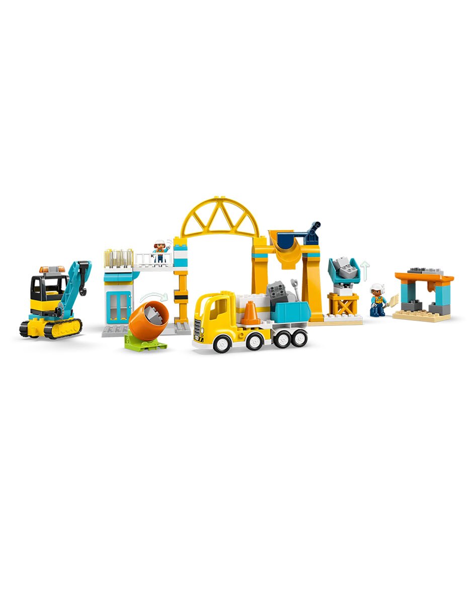 Duplo Set De Lego Duplo Town 3 In 1 Construction Site And Vehicles 10476 10476 4