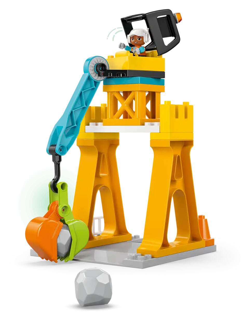 Duplo Set De Lego Duplo Town 3 In 1 Construction Site And Vehicles 10476 10476 6